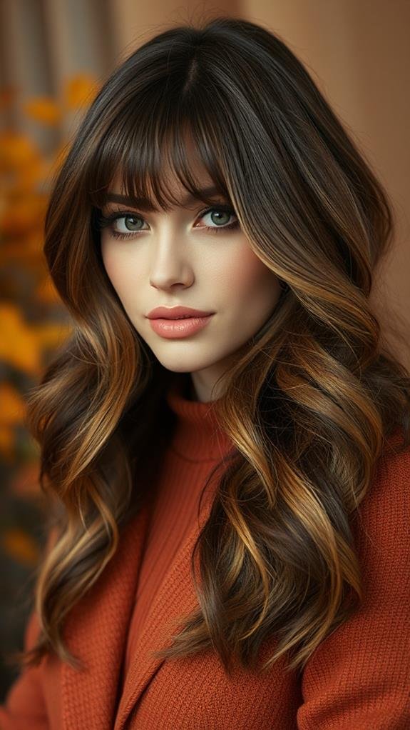 stylish hair fringe trend