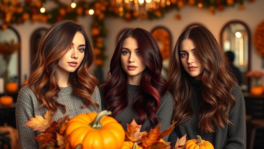 trendy fall hair colors