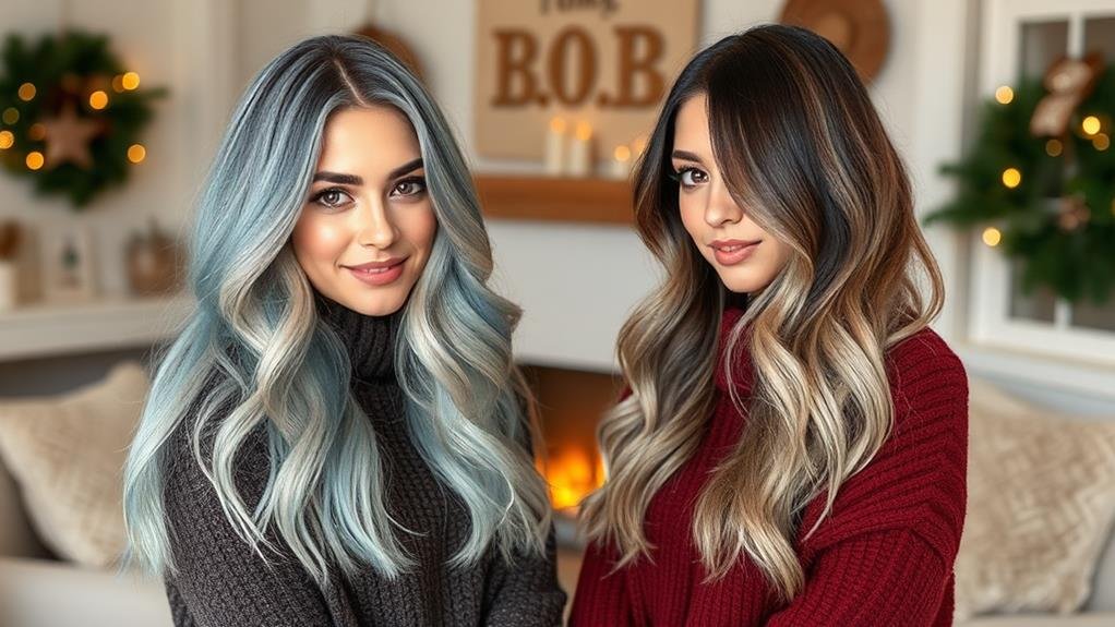 trendy winter hair colors