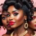 10 Stunning Pin-Up Hairstyles for Black Women