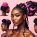 10 Stunning Pink and Black Hairstyles for Black Women